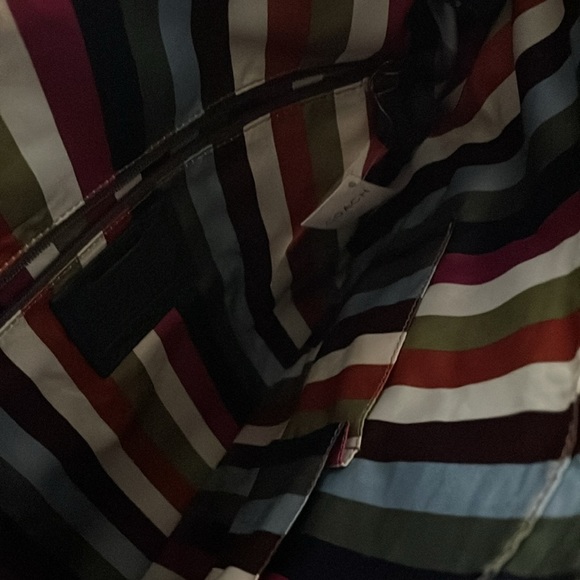 Like new Adjustable  strap navy coach bag adjust to fit excellent condition - Picture 8 of 9